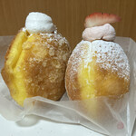 TRUFFLE DONUT - ホイップとストロベリー