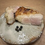 焼鳥 谷口 - モモ、生胡椒