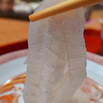 お料理 佐藤 - 本河豚の二枚引き