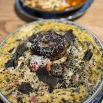 ゲッティー - トリュフとマッシュルームのカルボナーラ