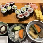 マルコポーロ - 巻き寿司と副菜