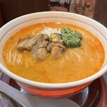 Noodle いたば - 『辛牡蠣味噌RAMEN』　MEN大盛り。