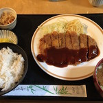 彩朶家 - ビフカツ定食