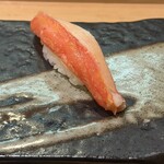鮨 棗 - 本物のカニ