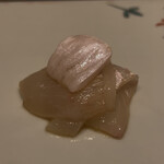 鮓 きずな - 明石のひらめ　ネットリとした食感最高