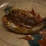 鮓 きずな - 宮城県めひかりの一夜干し　干物の熟成された味と程よいあぶら。干しているのにあぶらが美味しい