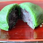 彩菓庵　かどや - よもぎまんじゅう¥140込(2026/2/上旬時点)