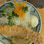 莫山 - アジフライも忘れてはならない　タルタル付き