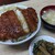 チャボ食堂 - 料理写真:ポークかつ丼 1100円 (かつは、撮影用に一切れ、向きを変えています)