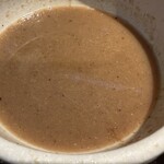 鴨出汁中華蕎麦 麺屋yoshiki - カモックスなみのスープを使った合盛りつけ麺(濃厚鴨白湯)