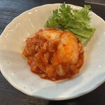 アッチャンノカラアゲヤ×ヤキトリ トリジュウ - キムチ　200円