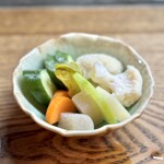 かぶと - お新香