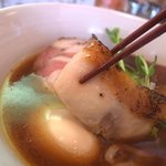 中華そば麦右衛門 - 鶏チャーシュー