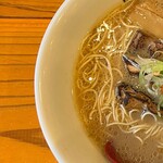 麺屋 だいくう - 博多中華そば　左