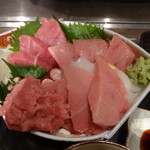 もてなしや - 大トロの大盛り合わせ