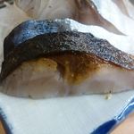炙りしめさば（￥180）