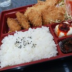 味よし - ご飯も美味しく！揚げ物の衣がサックサク♪