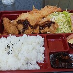 味よし - 一口ヒレカツは卓上ソースで！