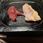 酒盃 - レアでいただく