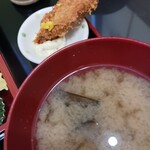 味よし - 茄子､玉葱､シメジの味噌汁
