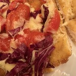 代官町バール - ソレント風→チーズとトマトのオープン焼…らしいです