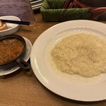 代官町バール - 焼チーズリゾット　エゾシカカレーソース¥2,100