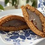 おかき処　虎笛 - 虎笛焼　あんがたっぷり