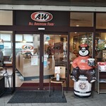A&W - 入り口。