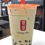 ゴンチャ - ドリンク写真:黒糖アールグレイミルクティー（アイス・Ｍ）