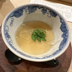 寿し道 桜田 - 桑名　白魚　二身蒸し　木の芽