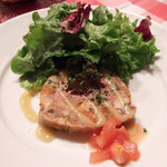 仔ウサギと鶏レバーのテリーヌ(Aランチの前菜)