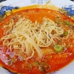 Shisen Saien - 中華麺に混じって春雨の様な透明な麺が入っています