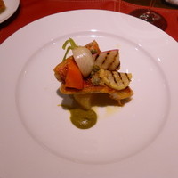 シェ フルール 横濱 - メイン料理その１（魚）：ひめじのグリル