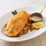 名物フィッシュ＆チップス　わさび菜タルタル