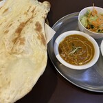 ちゃとりかとり - ディナーセット（キーマとシーフード）