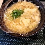 はなまるうどん ニトリモール東大阪店 - 生姜玉子あんかけうどん　小　620円