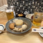 炉端とおでん 呼炉凪来 横浜店 - お通しおでん