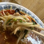 トーフラーメン 幸楊 - もやしなどたっぷり