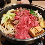 黃金出汁涮涮鍋與江戶前壽司 肉之Asatsu 梅田御初天神店
