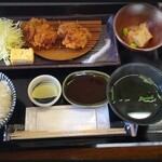 食事処 みかみ - 料理写真:ミンチカツ御膳(￥1200)