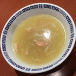四川食府 - カニ入りフカヒレスープ（８８０円）２０１５年１月