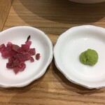 お茶漬け 茶 甘味 山本山 - 量はちょびっとですが味変効果は感じました