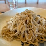 手打ち蕎麦とも花 - 綺麗なお蕎麦