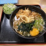 名代 箱根そば - 料理写真:朝そばミニかき揚げ