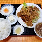 丸竹食堂 - 焼肉定食(国産)　1300円