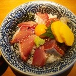 梅月 - (ランチ)旬の丼(鰤漬け丼大盛)