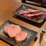 焼肉とらちゃん 関内店 - 特上牛タン ￥2,500（税込）上ハラミ ￥2,300（税込）