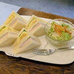 コーヒーハウス マキ - サンドウィッチセット（ミックス）