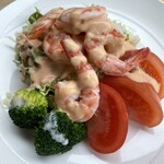 SARA"S terrace Arraiya - エビサラダ