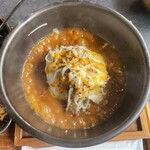 大正浪漫 黒船屋 - きのことチーズの石焼カレー